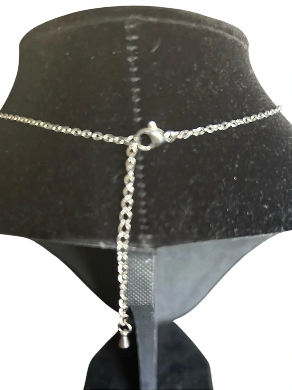 Summer Heart Beach Ocean Design Silver Necklace and Teardrop Dangle Earrings New